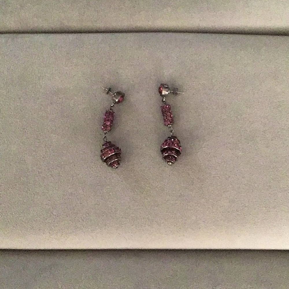 Jewelmint Rhinestone Dangle Earrings